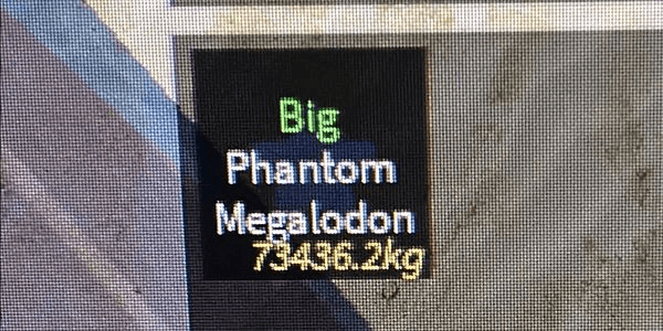 Gambar Product BIG PHANTOM MEGALODON 73,436KG