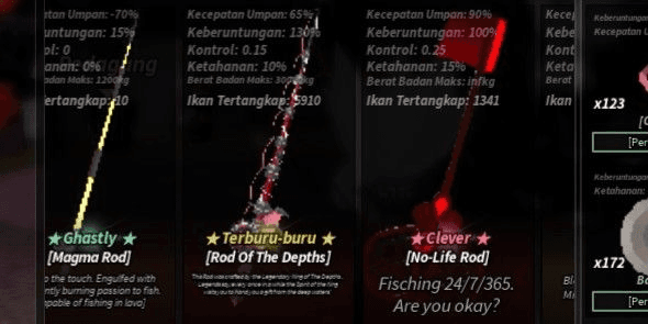 Gambar Product rod of the Depth