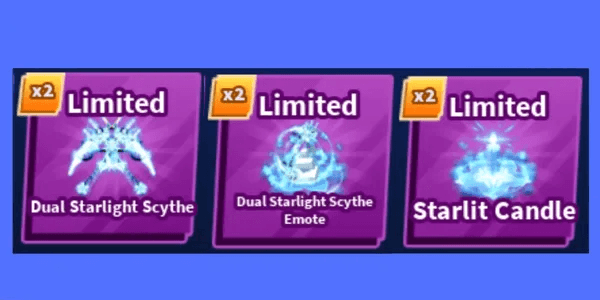 Dual Starlight Scythe set