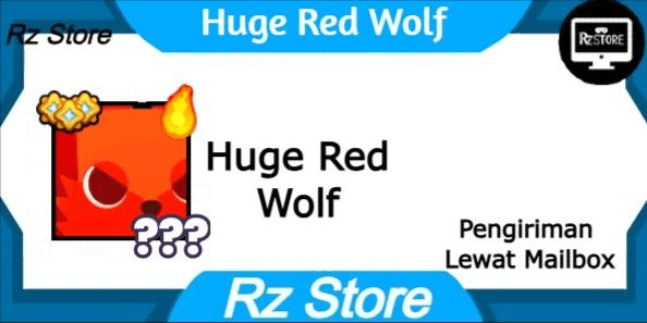 Gambar Product Huge Red Wolf
