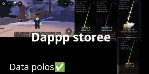 Gambar Product Akun fisch GG level 100+ (spek lengkap baca deskripsi)