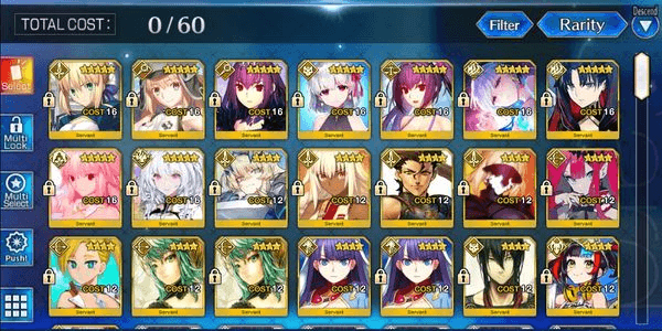 Gambar Product [NA][Starter] Castoria + Skadi + Kama + Skadi Summer + Kama Summer + Space Ishtar + Arcueid + Lady Avalon