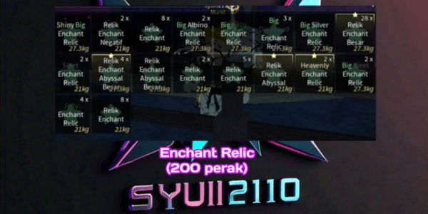 Gambar Product Enchant Relic