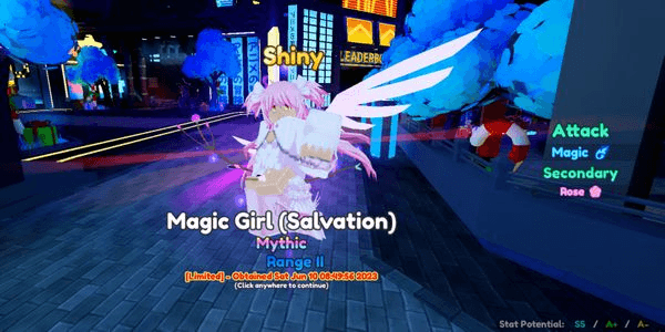 Gambar Product Shiny Madoka Evo/MagicGirl (Salvation) Evo, LIMITED UNITS STAT SS/A+/A-
