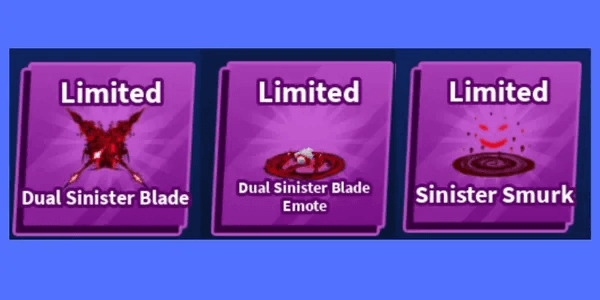 Dual Sinister Blade Blade Ball