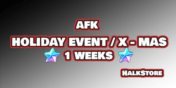 Gambar Product AFK 1 WEEKS Holiday Event X-MAS