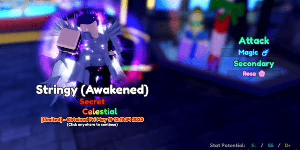 Gambar Product Flamingo/Stringy (Awakened) EVO, GOOD STATS S-/SS/B+ LIMITED UNITS - Anime Adventures