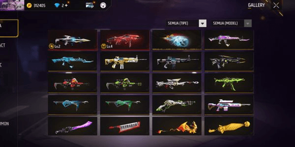 Gambar Product SG 2 RASA + MANY REAPER VAULT++ MANY EMOTES++EVO2!! 4 YEARS OLD ACCOUNT 100% SAFE GUARANTEED