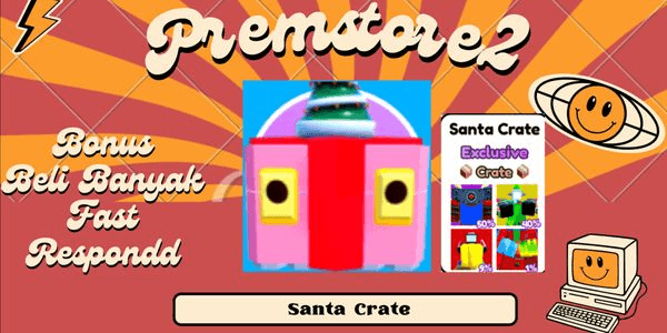 Gambar Product (Exclusive) Santa Crate | Toilet Tower Defense