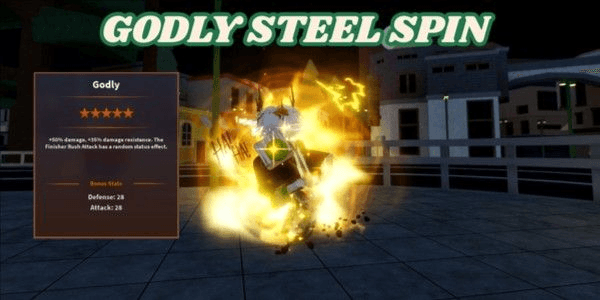 Gambar Product Godly Steel Spin | A Universal Time