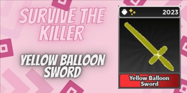 Gambar Product Yellow Balloon Sword