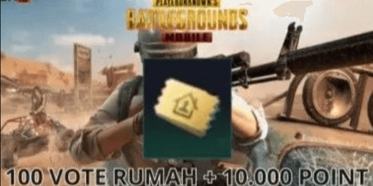 Gambar Product Vote Home PUBGM 100 (+10000)