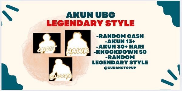 Gambar Product Akun Baru Legendary Style UBG