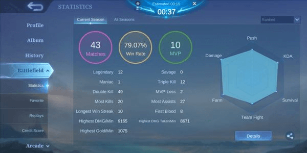 Gambar Product Paket Rank Epic 2-Mythic 1