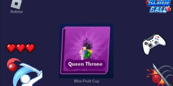 Gambar Product queen throne emote - blade ball