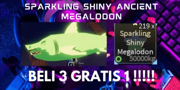 Gambar Product Sparkling Shiny Megalodon