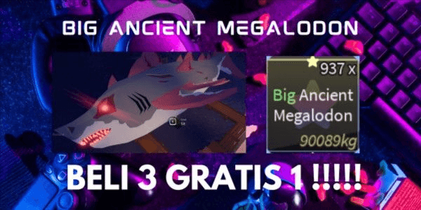 Gambar Product Ancient Megalodon + Bonus (RAREST)