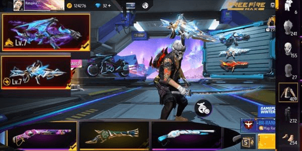 Gambar Product AKUN FF SG 2 SKIN ON, EVOGUN ON,BERGARANSI AKUN ANTI HACK BACK, KE HB = UANG KEMBALI dari Garena FreeFire 1000% Aman