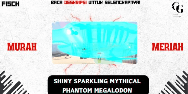 Gambar Product PROMO! Shiny Sparkling Mythical Phantom Megalodon - Fisch