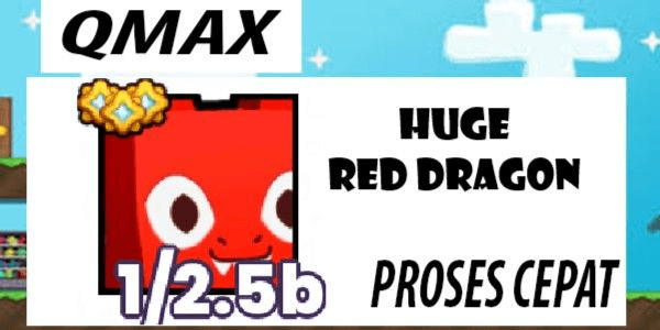 Gambar Product Shiny Huge Red Dragon
