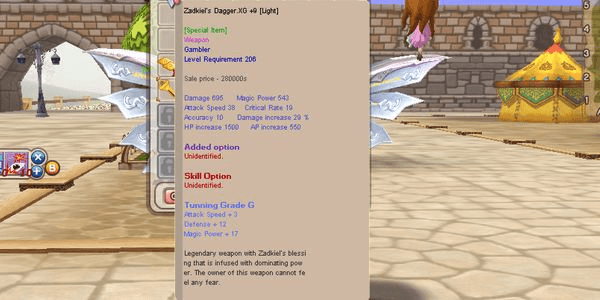Gambar Product Zadkiel Dagger XG+9