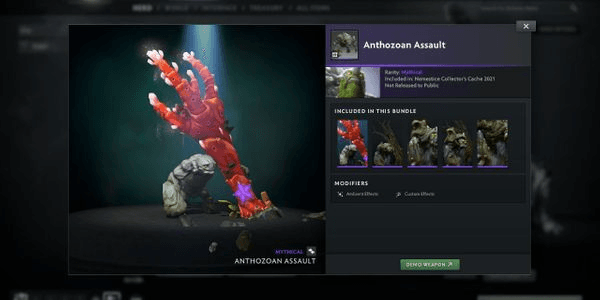 Gambar Product Anthozoan Assault (Tiny Set Nemestice Collector's Cache)