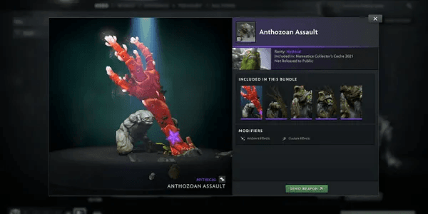 Anthozoan Assault (Tiny Set Nemestice Collector's Cache)