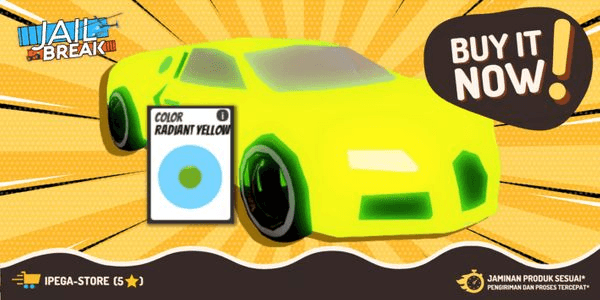Gambar Product Radiant Yellow Color - Jailbreak [Trading]