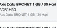 Gambar Product Paket BRONET Kuota 24 Jam 1 GB (7 Hari)