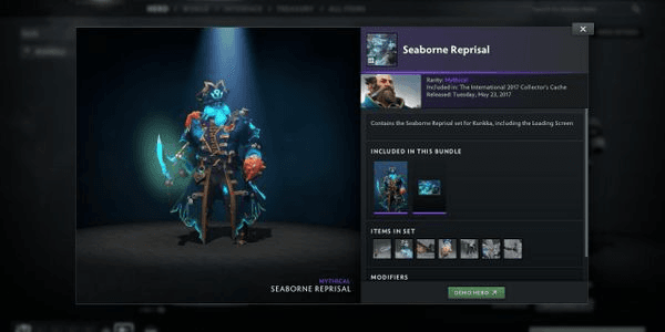 Gambar Product Seaborne Reprisal (Kunkka Set)