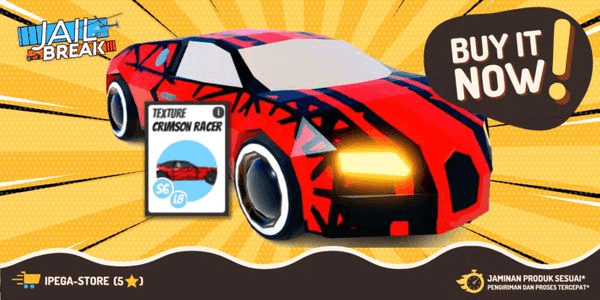 Gambar Product Crimson Racer Texture - Jailbreak [Trading]