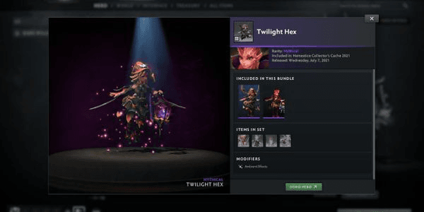 Gambar Product Twilight Hex (Dark Willow Set Nemestice Collector's Cache)