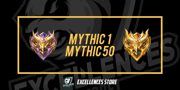 Paket Rank Mythic 1-Mythic 50