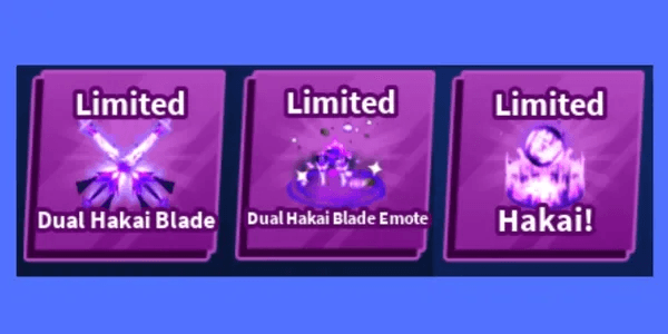 Dual Hakai Blade set