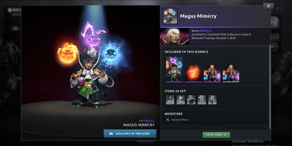 Gambar Product Magus Mimicry (Bundle Invoker Crownfall 2024 Collector's Cache II)