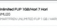 Gambar Product Unlimited - 1GB/Hari (7 Hari)