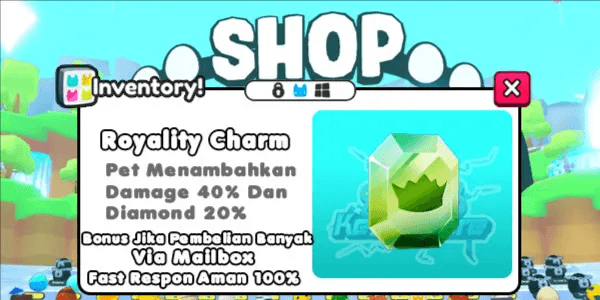 Royalty Charm Mythical