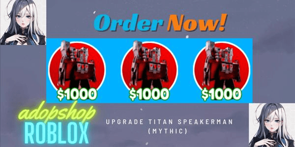 Gambar Product (Mythic) Titan Speakerman Upgrade | Toilet Defense Tower