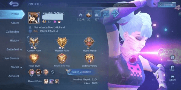 Gambar Product ACCOUNT CHEAP 2 COLLECTOR LUCKYBOX RUBY M4 BEATRIX 2 KOF VALENTINE CLAUDE TRANSFORMER ROGER SKIN OTHER CEK SS