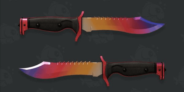 Gambar Product Bowie Knife | Fade (Factory New)