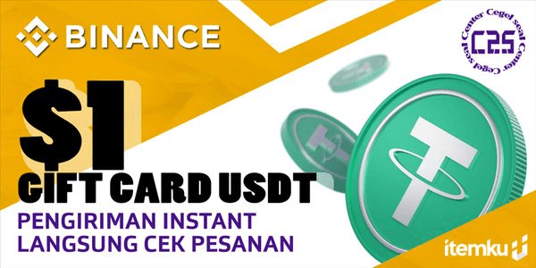 Gambar Product Binance Gift Card USDT $1