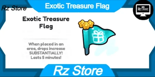 Exotic Treasure Flag