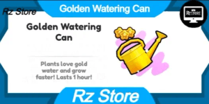 Golden Watering Can