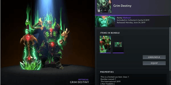 Gambar Product Grim Destiny (Wraith King Set)