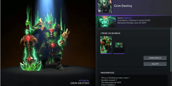 Grim Destiny (Wraith King Set)