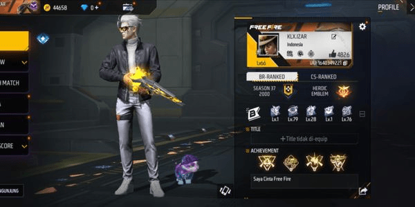 Gambar Product AKUN FREE FIRE MURAH VAULT 304, SENJATA 285, SG2 3RASA