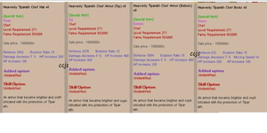 HTBS HnC Chef +8 Heavenly Tipareth Chef