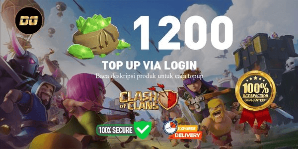 Gambar Product Bag of Gems (1200 Gems)