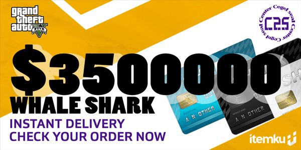 Gambar Product Whale Shark Cash Card: GTA$3500000