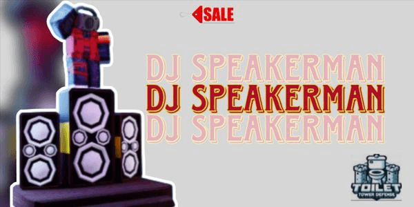 Gambar Product DJ Speakerman - Toilet Tower Defense